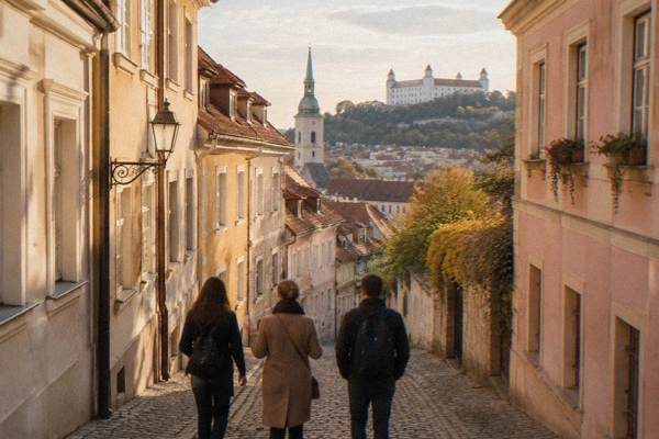 Private Walk, 2 Hours, Bratislava