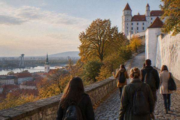 City and Castle, Tip-Based Walk, Bratislava