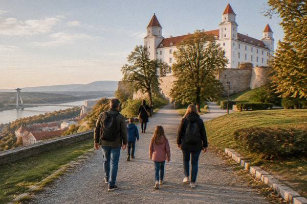 Castle Walk With Bonuses, Kids Free, Bratislava