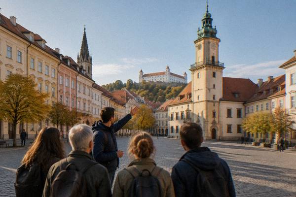 City and Castle Walk With Locals, Bratislava