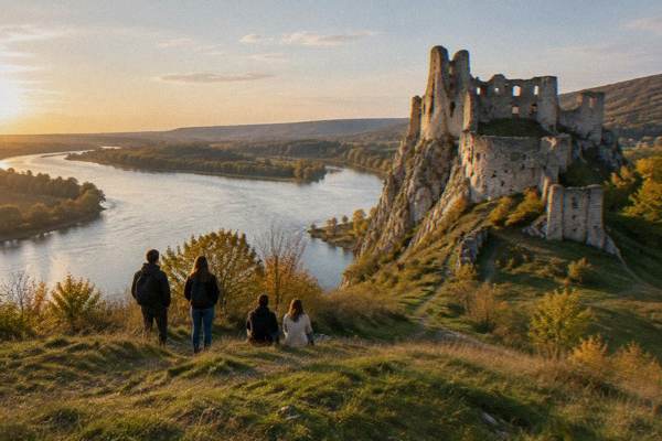 Devin Castle via Hainburg, Starts in Vienna