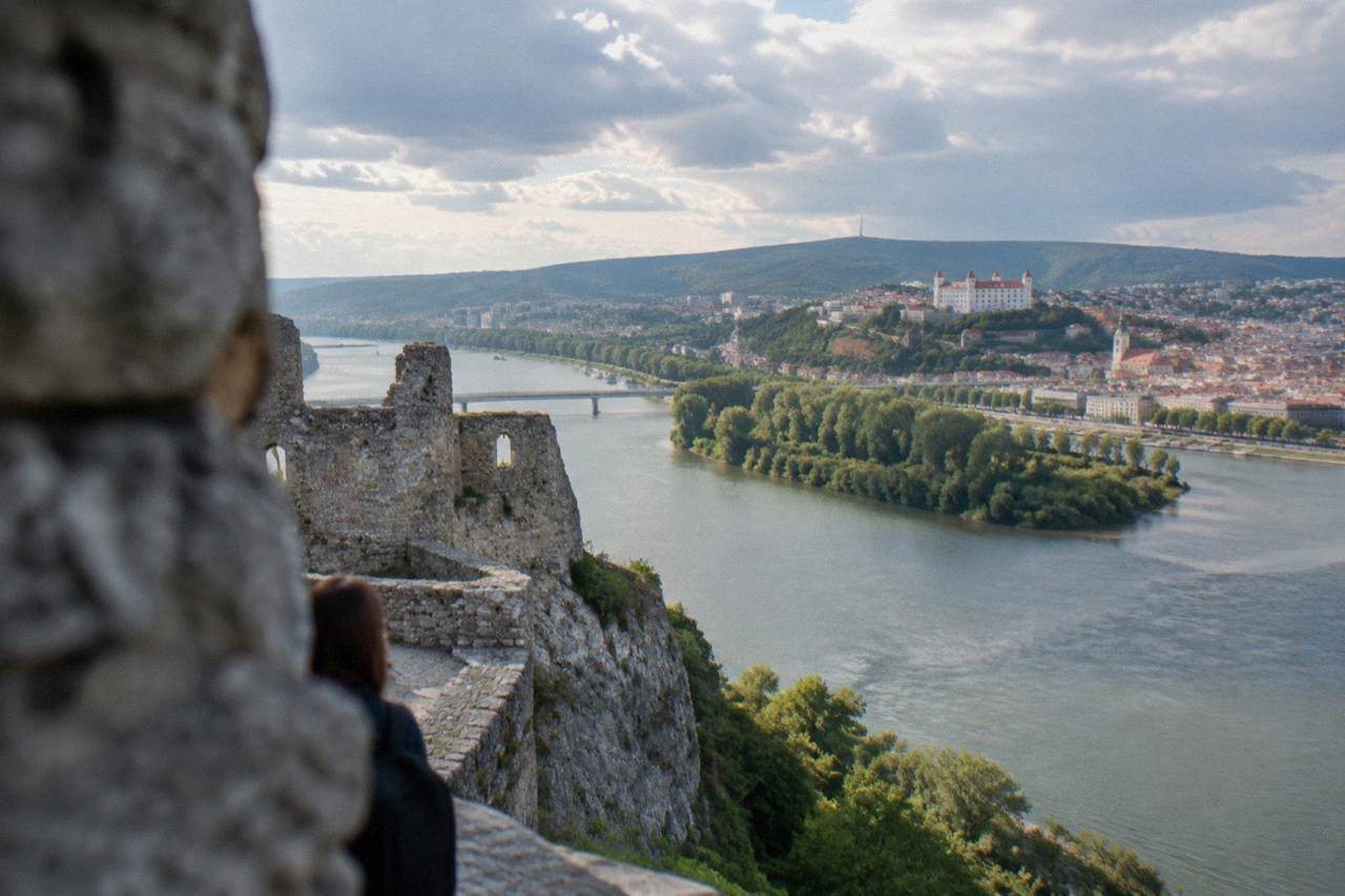 Devín Castle, Bratislava, ordinary daylight