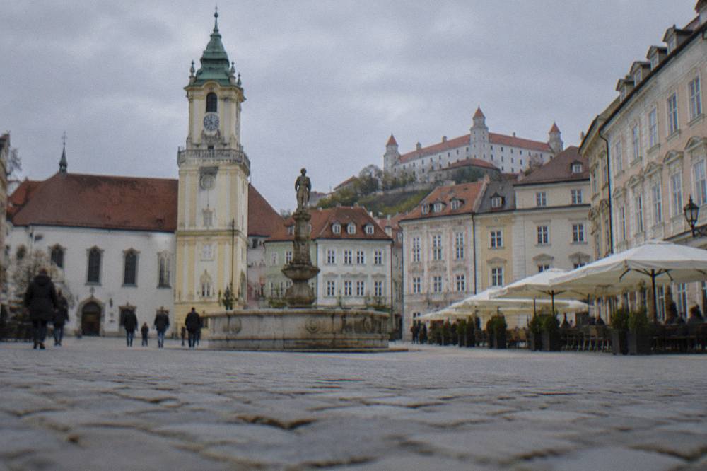 Palace facade, Bratislava